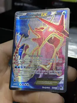 Gyarados EX 114/122 XY Breakpoint 2016 Full Art Holo SHINY Pokemon Card TCG - Image 5