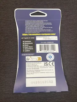 One Piece Romance Dawn English OP-01 Sleeved Sealed Blister Pack 12 Cards - Image 2
