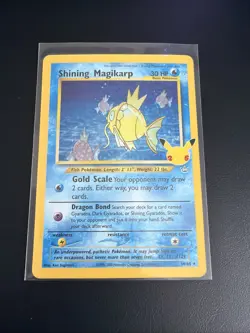 Shining Magikarp Celebrations Classic Collection Pokemon Card 66/64 2021 NM - Image 1
