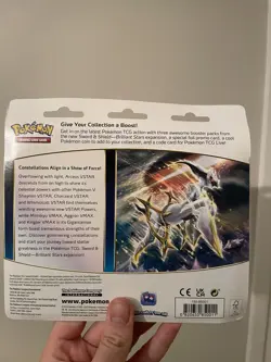 Brilliant Stars Triple Blister Pack Pokemon Card TCG New Sealed - Glaceon Promo - Image 2