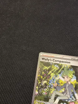 Pokemon TCG Mega Evolution Base Set: Wally’s Compassion 186/132 SIR Card - NM - Image 2