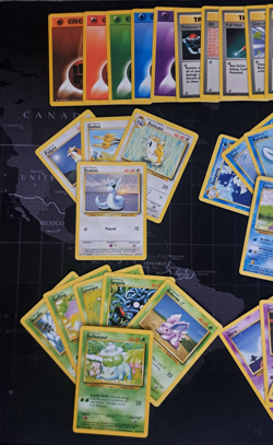 Pokemon CCG Base Set Lot 50 cards, no duplicates, Rare Lass - Image 3