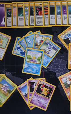 Pokemon CCG Base Set Lot 50 cards, no duplicates, Rare Lass - Image 4