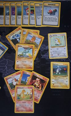 Pokemon CCG Base Set Lot 50 cards, no duplicates, Rare Lass - Image 5