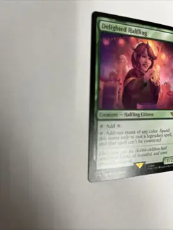 Delighted Halfling Nonfoil Card #0158 MTG LP - Image 5