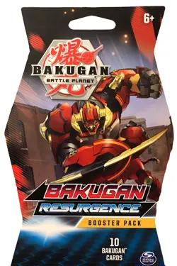 Spin Master Bakugan Resurgence Booster Pack of 10 Collectible Trading Cards - Image 1