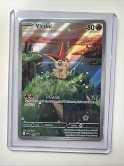 Pokemon TCG Victini 208 Black Star Promo Card Illustration - Image 1
