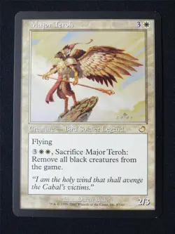 Major Teroh - TOR - Mtg Card #359 - Image 1