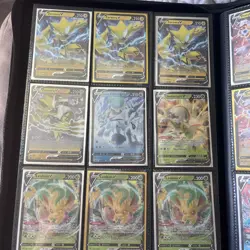 Qty 211 Pokemon Rare Full Art V Card Lot - Image 2