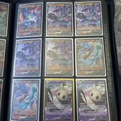 Qty 211 Pokemon Rare Full Art V Card Lot - Image 5