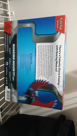 Pokemon TCG Roaring Moon ex Card Box 4 Booster Packs Trading Card Game - Image 3