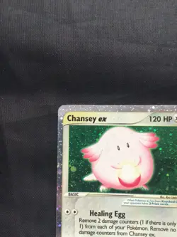 Pokemon Cards: EX Ruby & Sapphire Rare Holo: Chansey EX 96/109 - Image 3