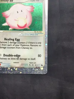 Pokemon Cards: EX Ruby & Sapphire Rare Holo: Chansey EX 96/109 - Image 5