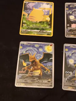 6 Starry Night Pokemon x Van Gogh Promo Card - NM - Image 2