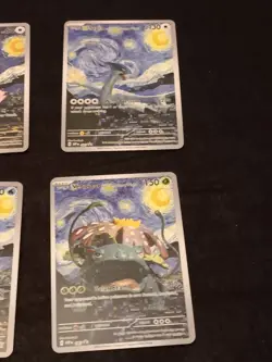 6 Starry Night Pokemon x Van Gogh Promo Card - NM - Image 4