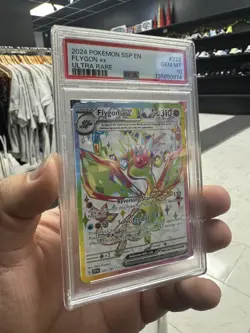PSA 10 GEM MT 2024 Flygon EX #222/191 Pokemon TCG Card - Image 1