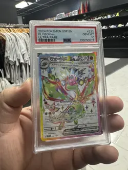 PSA 10 GEM MT 2024 Flygon EX #222/191 Pokemon TCG Card - Image 2