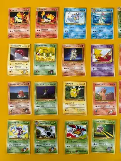 Lot Pokemon TCG Neo Genesis Japanese Edition Cards | 37 Count - Image 2