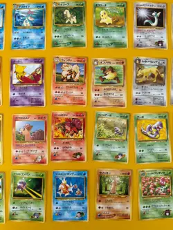 Lot Pokemon TCG Neo Genesis Japanese Edition Cards | 37 Count - Image 3