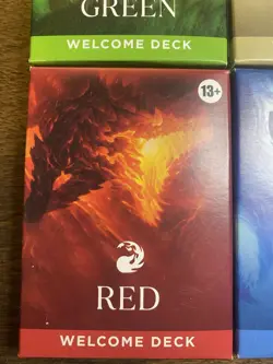 Magic: The Gathering MTG 2024 Red Green Blue White Welcome Deck Magic Cards 4 - Image 4