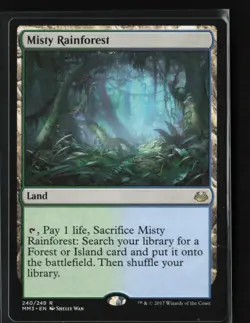 Misty Rainforest Modern Horizons 2 Magic The Gathering MTG Card - Image 1
