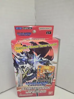 Bandai Digimon Card Game Starter Deck Jesmon ST-12 Sealed English New - Image 1