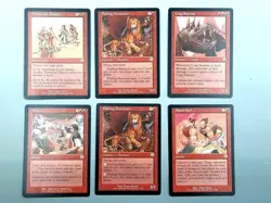 MTG - MERCADIAN MASQUES (BB/'99) - 6 x RARE CARD KONVOLUT / RARE/NEVER PL./NM-EX - Image 1