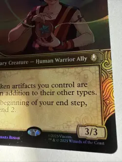 Toph the First Metalbender Extended Art Foil Magic the Gathering Avatar - Image 4