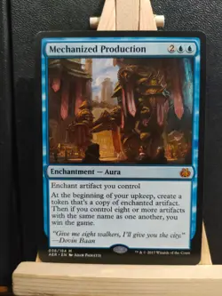 Mechanized Production - Aether Revolt - Mythic - NM to LP (see pics) MTG - Image 1