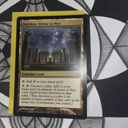 MTG Nykthos, Shrine to Nyx Theros 223/249 Regular Rare - Image 2