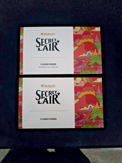 FLOWER POWER Secret Lair FOIL and NON-FOIL - sealed Magic MtG - Basic Lands - Image 1