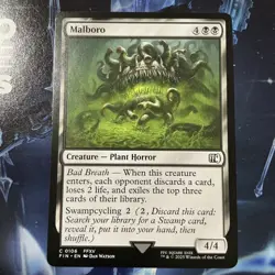 Magic MTG - Malboro - Final Fantasy- Regular Common- M/NM - Image 1