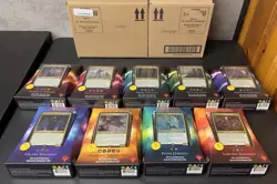 MTG COMMANDER SETS LOT ALL 9 DECKS 2016 2017 MAGIC GATHERING NO RESERVE - Image 1