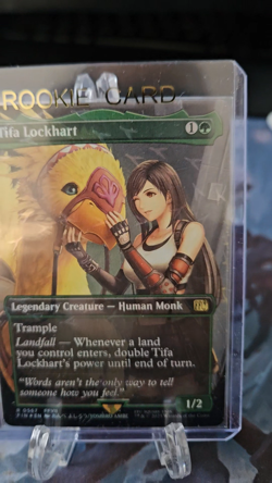 Tifa Lockhart - 567 - Borderless Chocobo Track Foil MTG Final Fantasy NM - Image 2