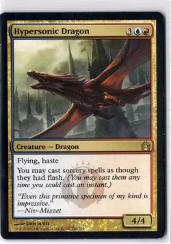 Hypersonic Dragon LP* Return To Ravnica ENGLISH 170/274 mtg -UnltdCards - Image 1