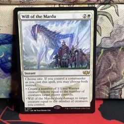 Will of the Mardu #0017 Commander: Tarkir: Dragonstorm Regular NM - Image 1