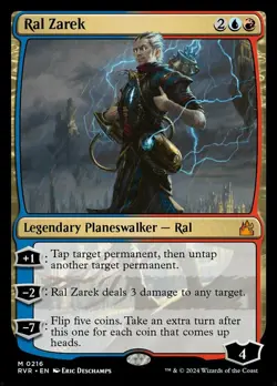 1 x Ral Zarek - Foil - Ravnica Remastered - NM-Mint - MTG - Image 1