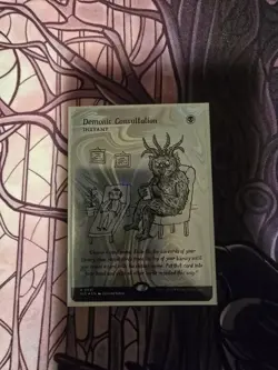 Demonic Consultation Halo Foil Secret Lair Encyclopedia - Image 2