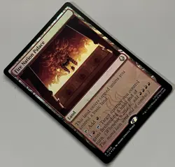 MTG Avatar: The Last Airbender Fire Nation Palace Land RARE FOIL #0268 - Image 2