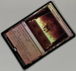 MTG Avatar: The Last Airbender Fire Nation Palace Land RARE FOIL #0268 - Image 3