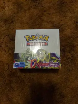 Scarlet & Violet Booster Box 36 Pack Sealed Set Pokemon TCG Factory Sealed - Image 1