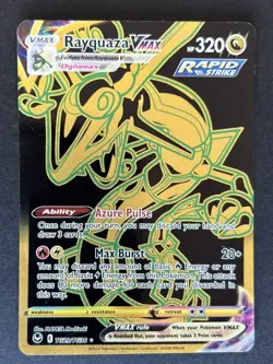 Pokemon TCG Rayquaza VMAX TG29/TG30 Swsh12 Silver Tempest LP - Image 1