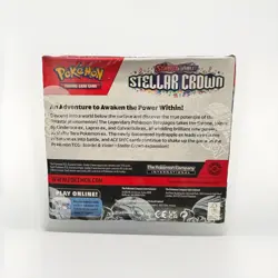 Pokemon TCG Stellar Crown Booster Box SEALED - 36 Packs - Factory Sealed - Image 2
