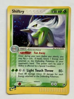 Shiftry - 12/100 EX Sandstorm 2003 - E Reader - Pokemon TCG - NM Holo - Image 1