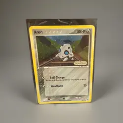 Aron 48/92 - Stamped Reverse Holo - EX Legend Maker Pokemon TCG - Image 1