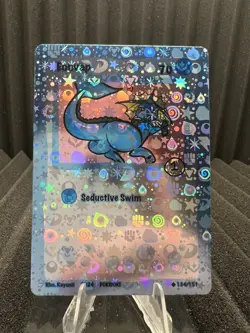Eonvap (Vaporeon) 134/151 - Energy Holo Pokidoki First Edition Fan Art Pokemon - Image 1