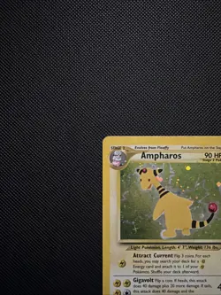Carta Pokemon Ampharos Holo 1/64 Neo Revelation Eng - Vintage - LP - Image 3