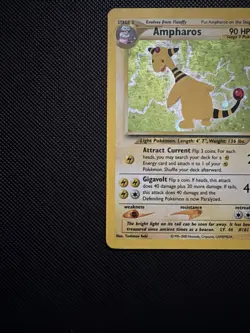 Carta Pokemon Ampharos Holo 1/64 Neo Revelation Eng - Vintage - LP - Image 5
