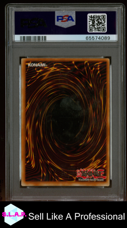 ROSE BUD YU-GI-OH! PREMIUM PACK 2 - SECRET RARE 2008 EN011 PSA 9 - Image 2