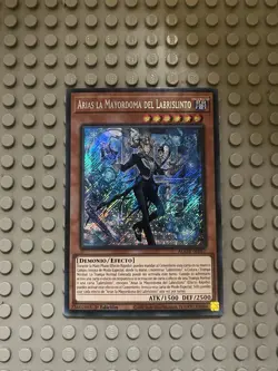 Arias the Labrynth Butler AGOV-EN017 1st Edition Secret Rare Yu-Gi-Oh! Spanish - Image 1